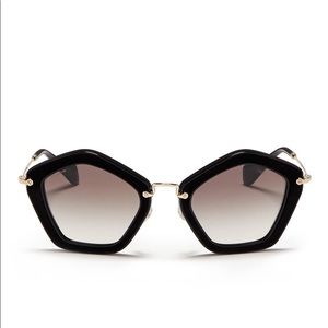 Miu Miu Pentagon Sunglasses